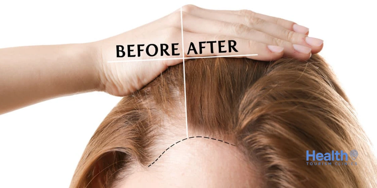 Before and After Hair Transplant 