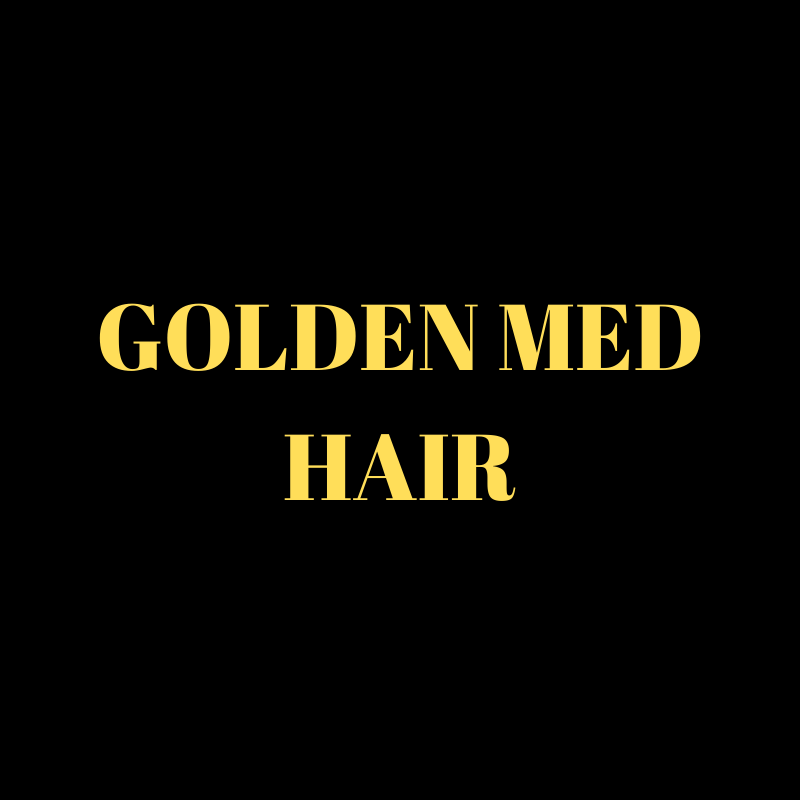 golden med hair